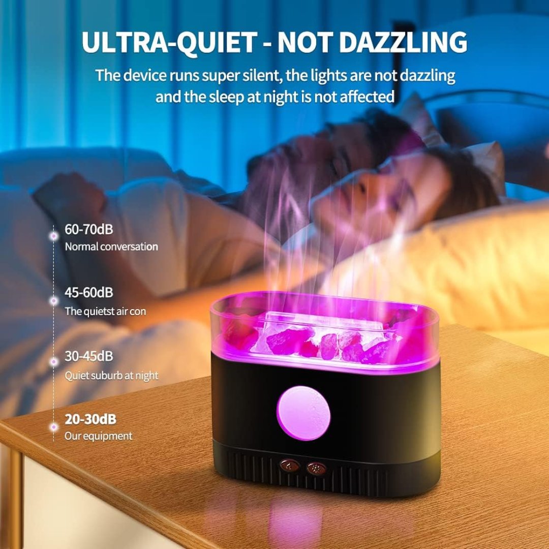 Flame Aroma Diffuser LA-0630-1 with lights