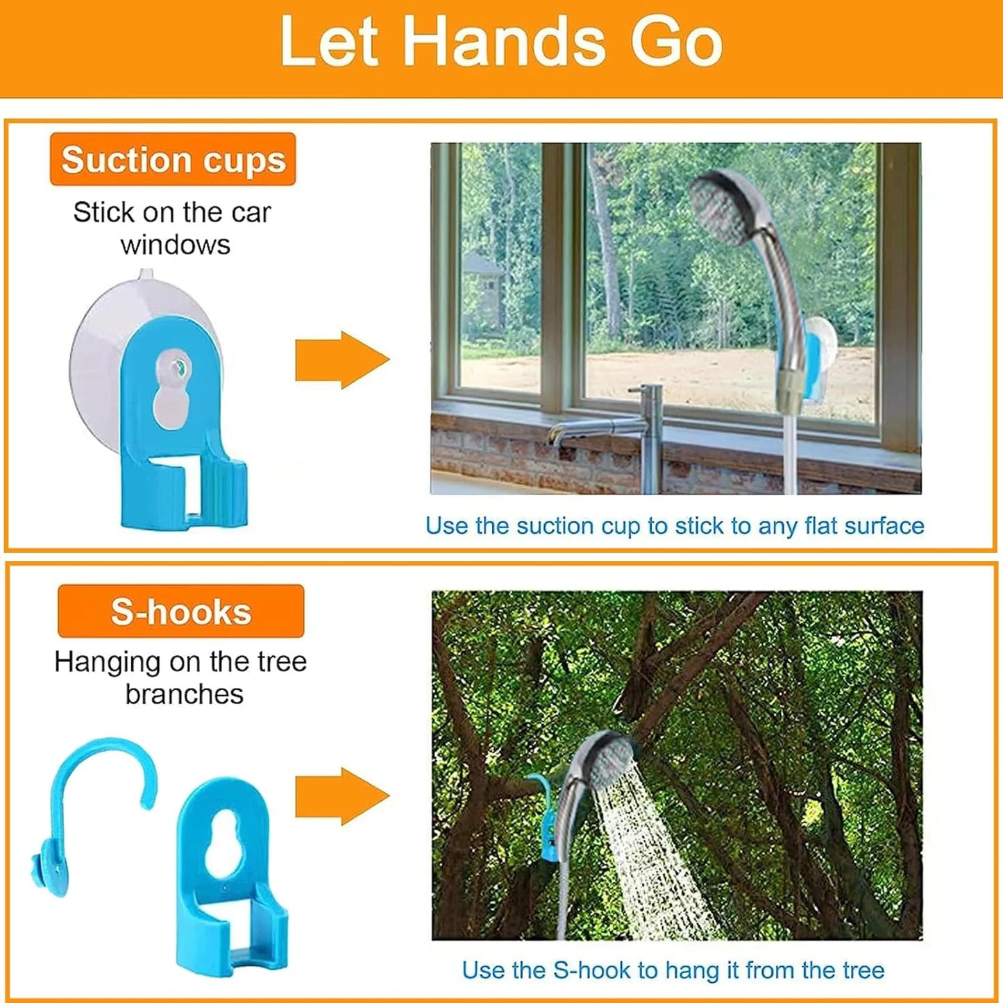 Portable Outdoor Camping Electric Shower with Folding Bucket Kit For Travel Car Washing Camping Hiking
