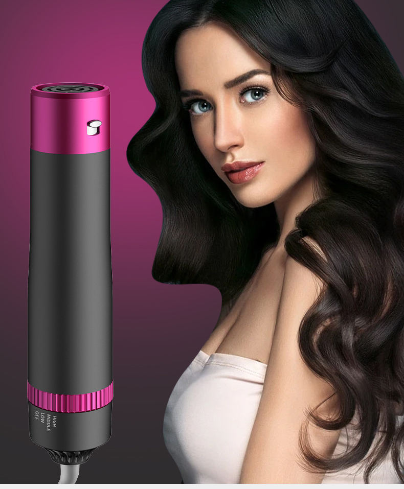 Hot Air Brush 5 in 1 : Dry, Style, and Volumize with Ionic Technology