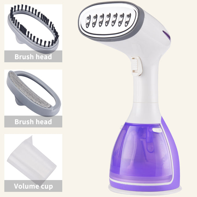 Portable Garment Steamer & Hand Hanging iron Machine Pink