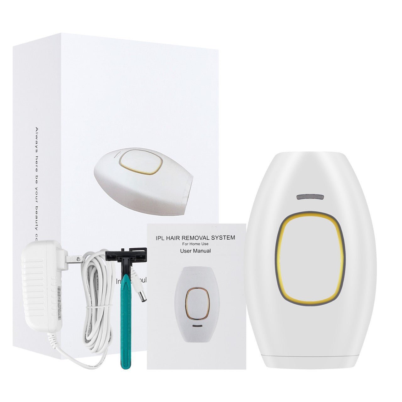 GLOW LASER - PAINLESS LASER HAIR REMOVAL FOR RADIANT , SMOOTH SKIN AT HOME