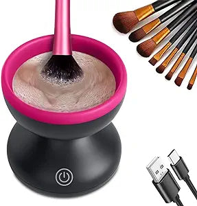 Portable Mini Makeup Brush Cleaner