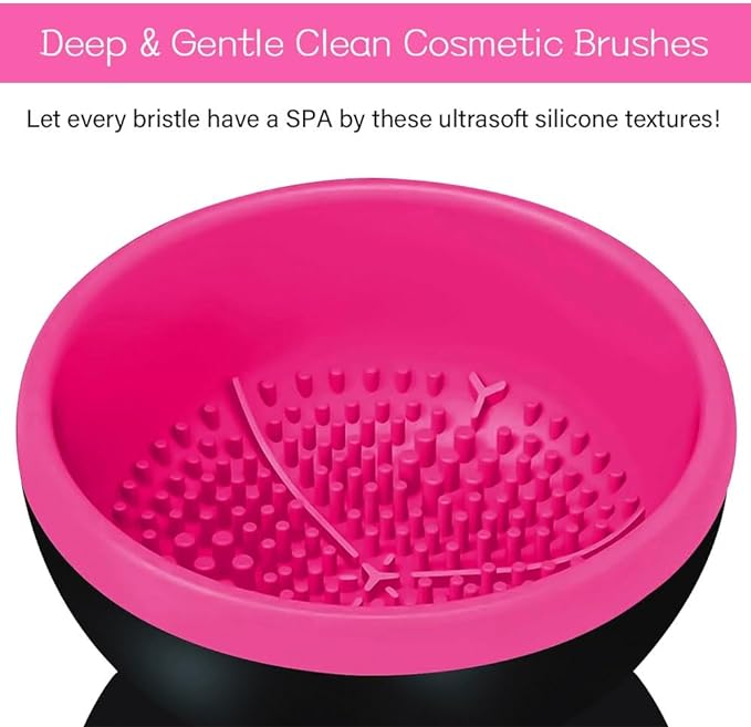 Portable Mini Makeup Brush Cleaner