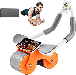 Auto Rebound Abs Wheel With Elbow Support