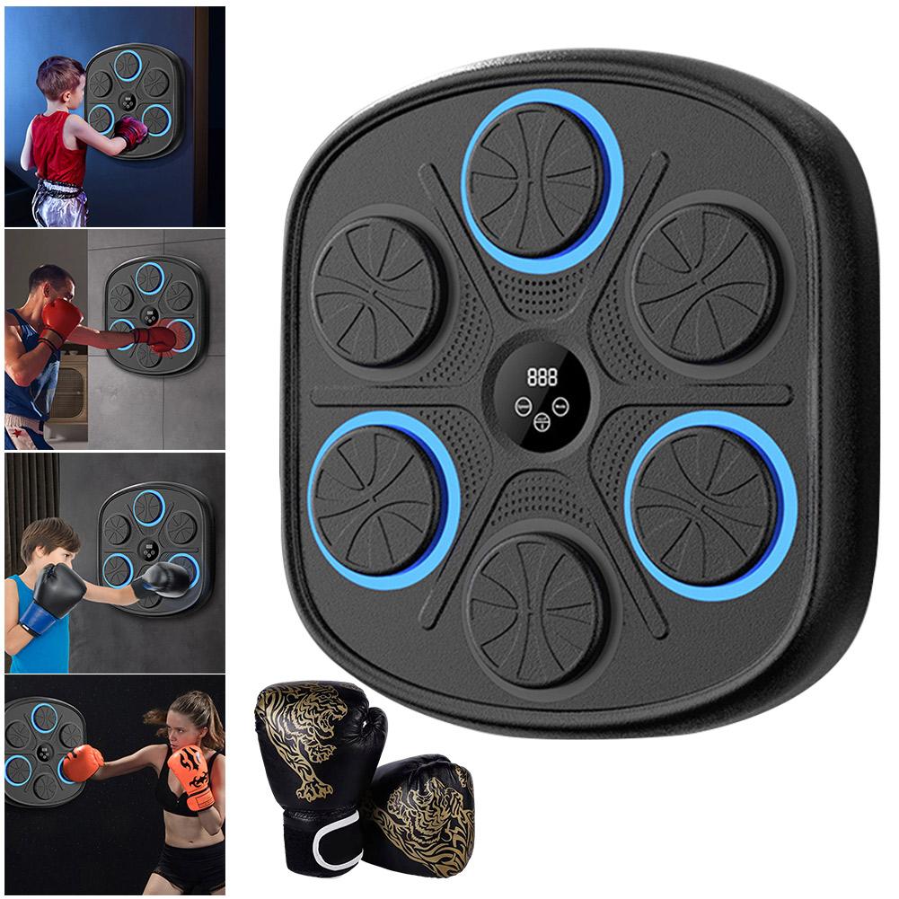 Intelligent Boxing Trainer Machine Wall Mounted Music and Lights Stress Release