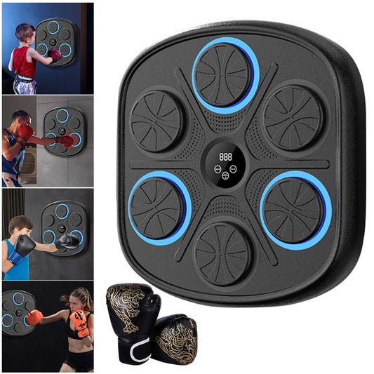 Intelligent Boxing Trainer Machine Wall Mounted Music and Lights Stress Release