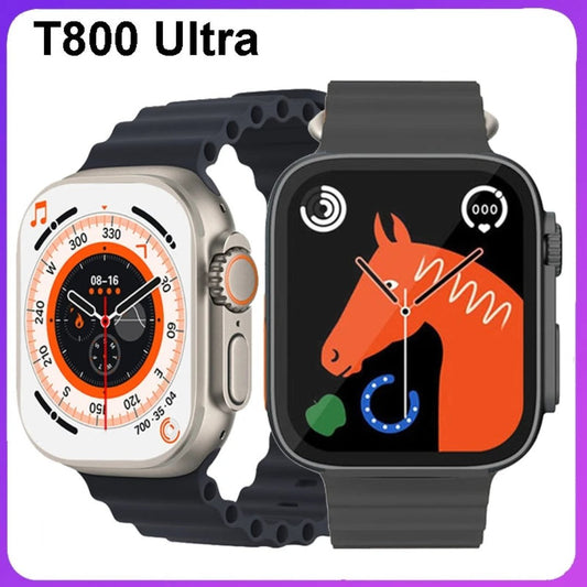 T800 ULTRA 2 Smart Watch, 1.99" Screen, Bluetooth Call, Heart and Blood Pressure Monitor, Android and iOS