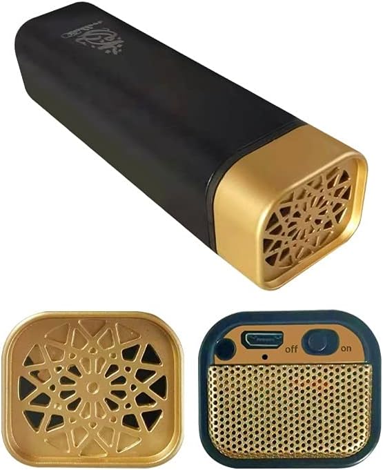 Portable Electronic Incense Burner Gold