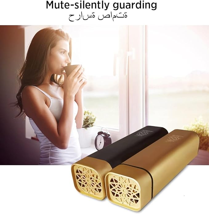 Portable Electronic Incense Burner Gold