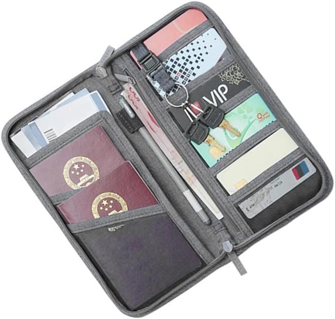 Travel Wallet Passport & Cards Organizer & Card Holder