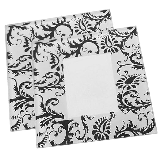 2x Glass Photo Coasters