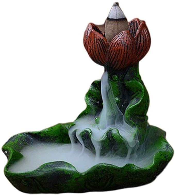 Ceramics Waterfall Incense Burner, Backflow Incense Burner