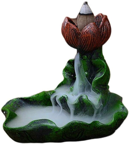 Ceramics Waterfall Incense Burner, Backflow Incense Burner