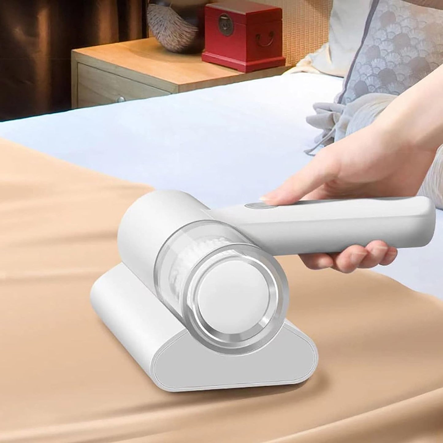 Dust and Mite Vacuum Cleaner Powerful Suction, Deep Cleaner for Bed Cleaning, Sheet, Fabric, couch Sofa