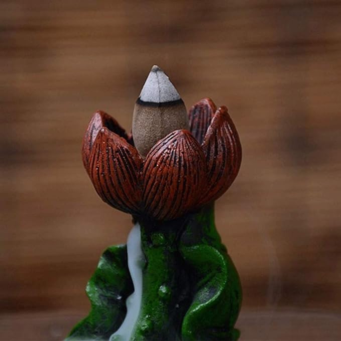Ceramics Waterfall Incense Burner, Backflow Incense Burner