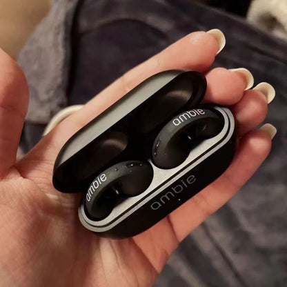 Bone Conduction Headphones - Black Earcuff
