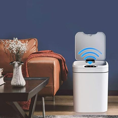 Smart Sensor Dustbin 15L bin Household Bathroom Toilet Bedroom Living Room Narrow Seam Sensor Bin