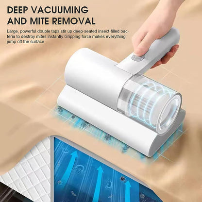 Dust and Mite Vacuum Cleaner Powerful Suction, Deep Cleaner for Bed Cleaning, Sheet, Fabric, couch Sofa