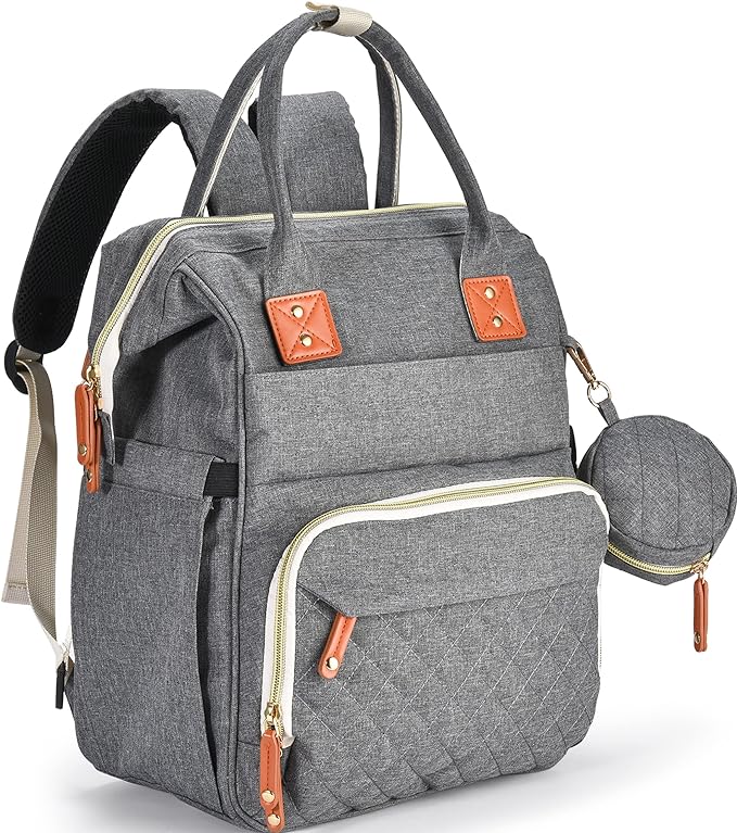 Baby Foldable Backpack Diaper Bag Backpack: Changing Station, Toys
