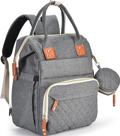 Baby Foldable Backpack Diaper Bag Backpack: Changing Station, Toys