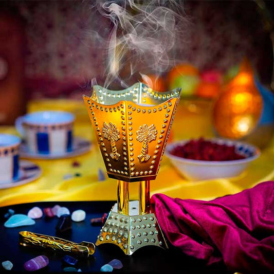 Electric Incense Burner (gold)