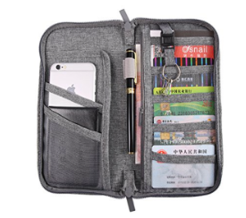 Travel Wallet Passport & Cards Organizer & Card Holder