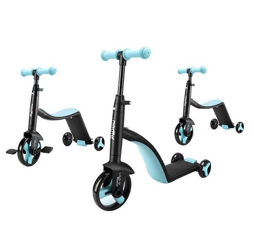 3-in-1 Kids Convertible Scooter & Tricycle Balance Bike