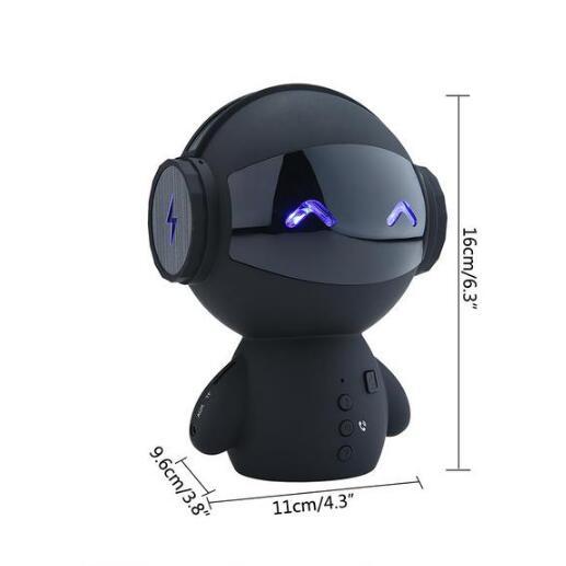 Fruitron Cute Mini Robot Speaker Bluetooth