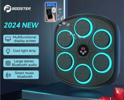 Intelligent Boxing Trainer Machine Wall Mounted Music and Lights Stress Release