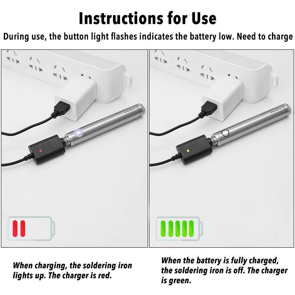 Low Voltage Lithium Battery Wireless Soldering Iron Welding Set