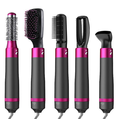 Hot Air Brush 5 in 1 : Dry, Style, and Volumize with Ionic Technology
