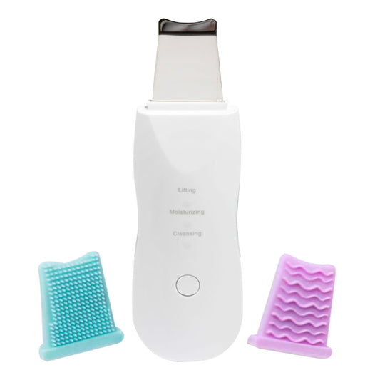 Ultrasonic Face Blackhead Remover Skin Scrubber Face Spatula, Skin Spatula Pore Cleaner, Skin Dirt Blackhead Remover Tools for Facial Deep Cleansing