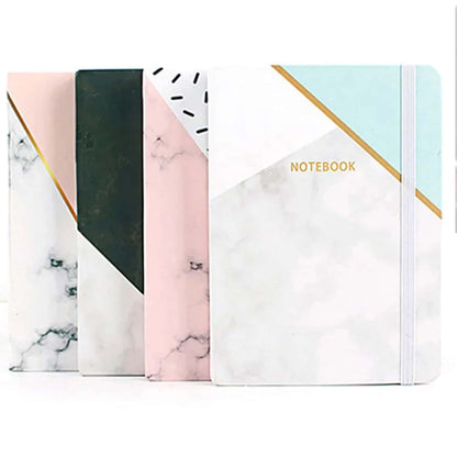 Marble Design 80 A5 Pages Notebook dairy journal