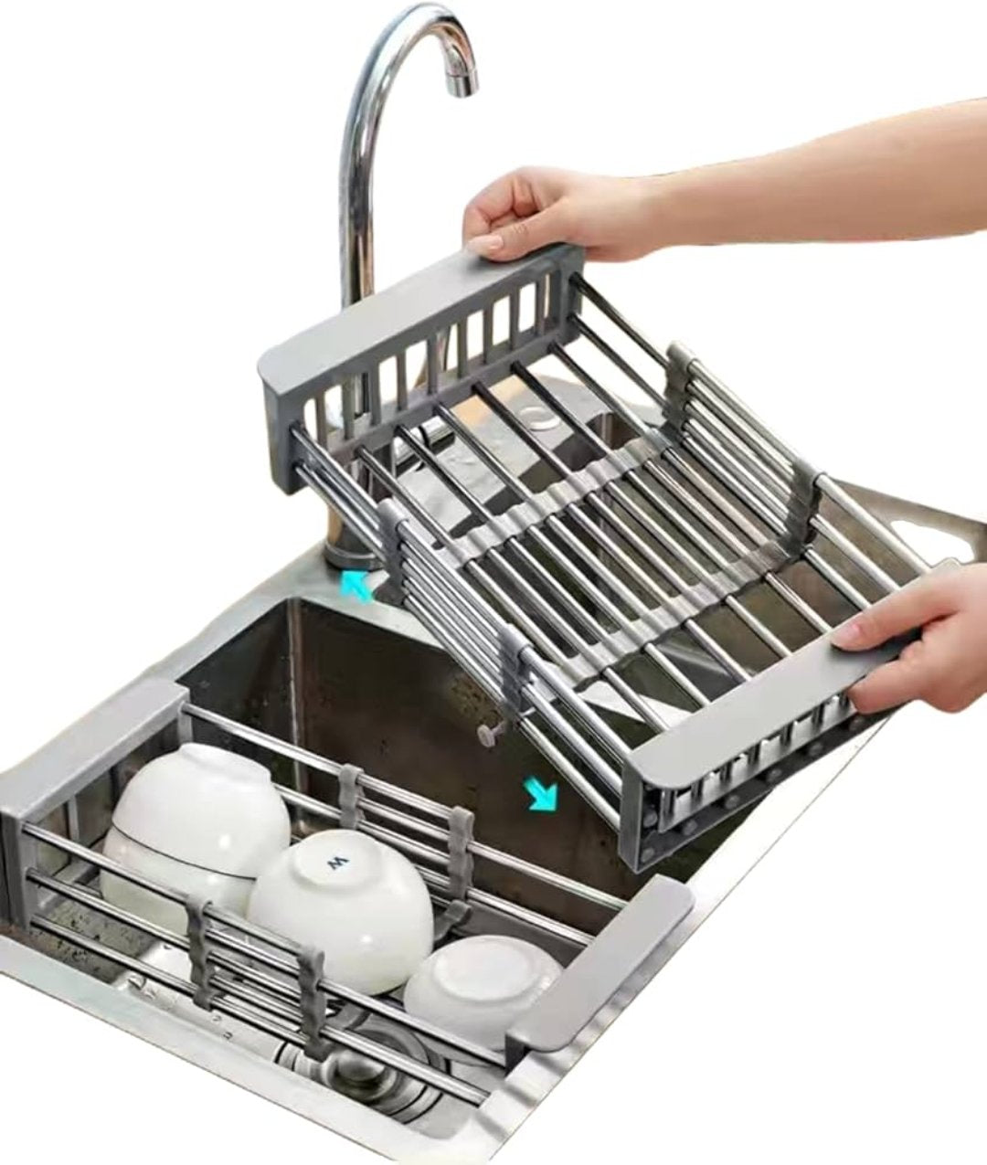 Kitchen Expandable Sink Drain Rack