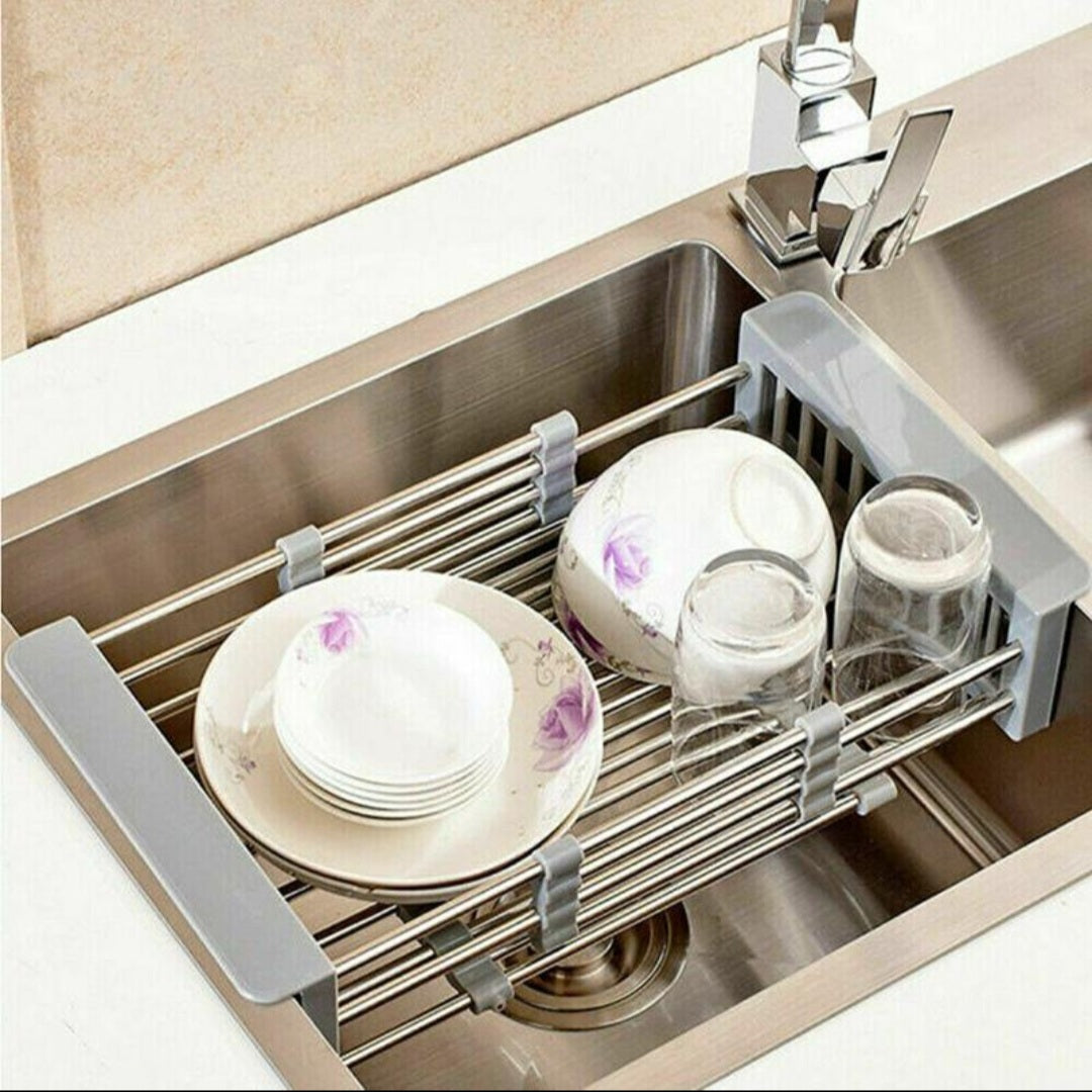 Kitchen Expandable Sink Drain Rack