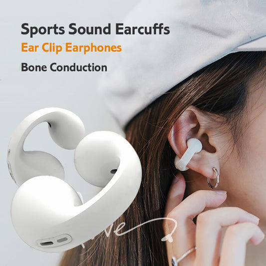 Bone Conduction Headphones earcuffs ear clip